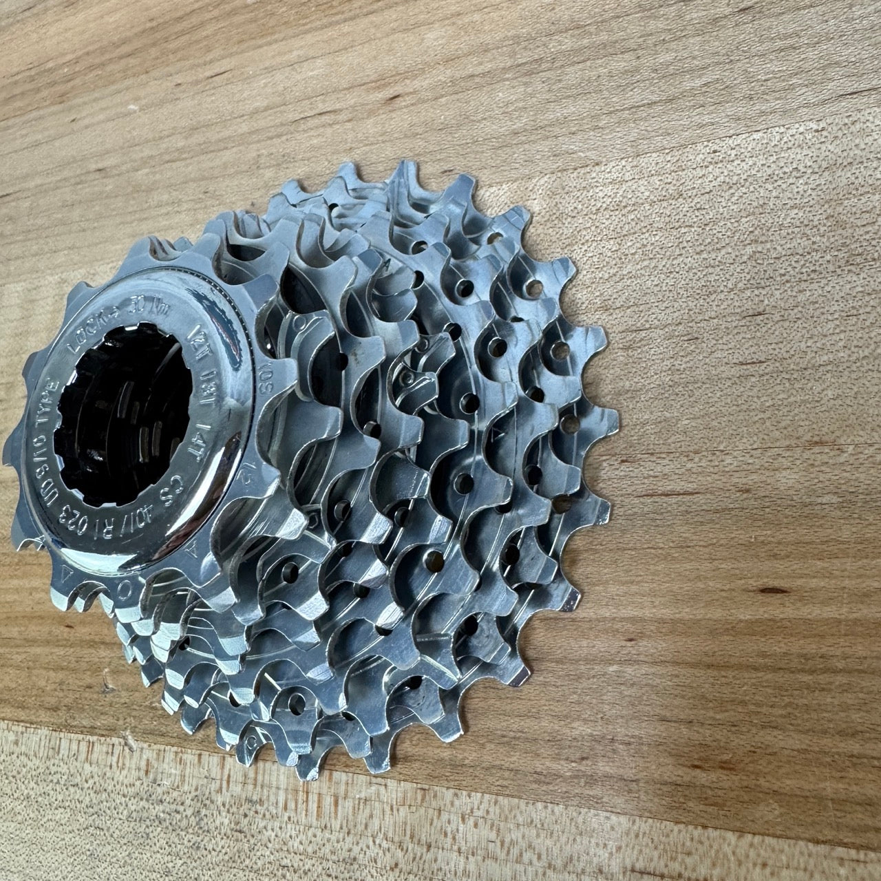 Light Use! Campagnolo Chorus 10-Speed 12-25t Bike Cassette 293g