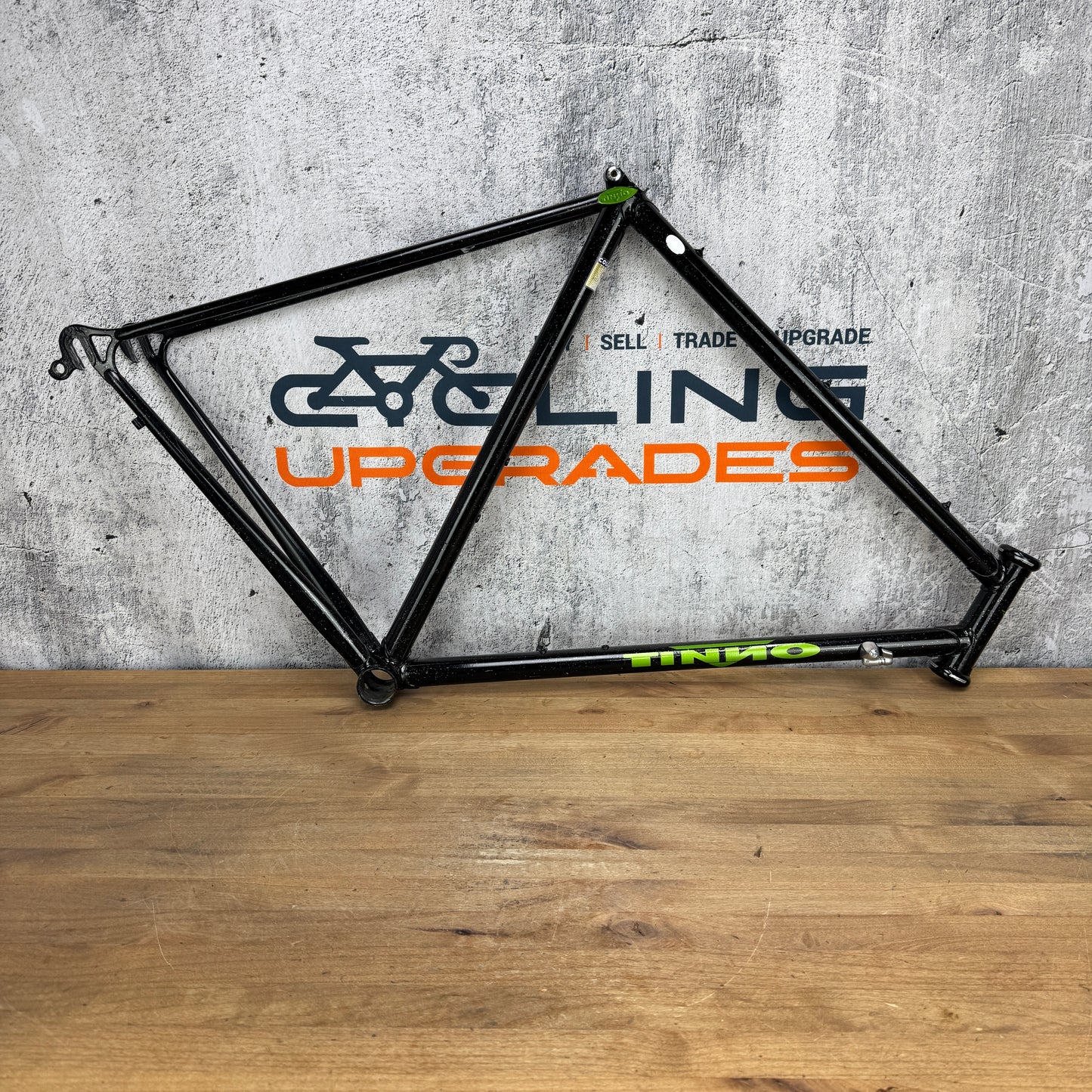 Tinno Cycles Columbus Acciaio 55x54.5cm Rim Brake Steel Frame Only 700c 2027g