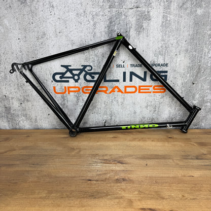 Tinno Cycles Columbus Acciaio 55x54.5cm Rim Brake Steel Frame Only 700c 2027g