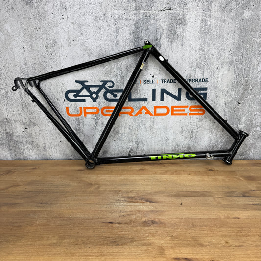 Tinno Cycles Columbus Acciaio 55x54.5cm Rim Brake Steel Frame Only 700c 2027g