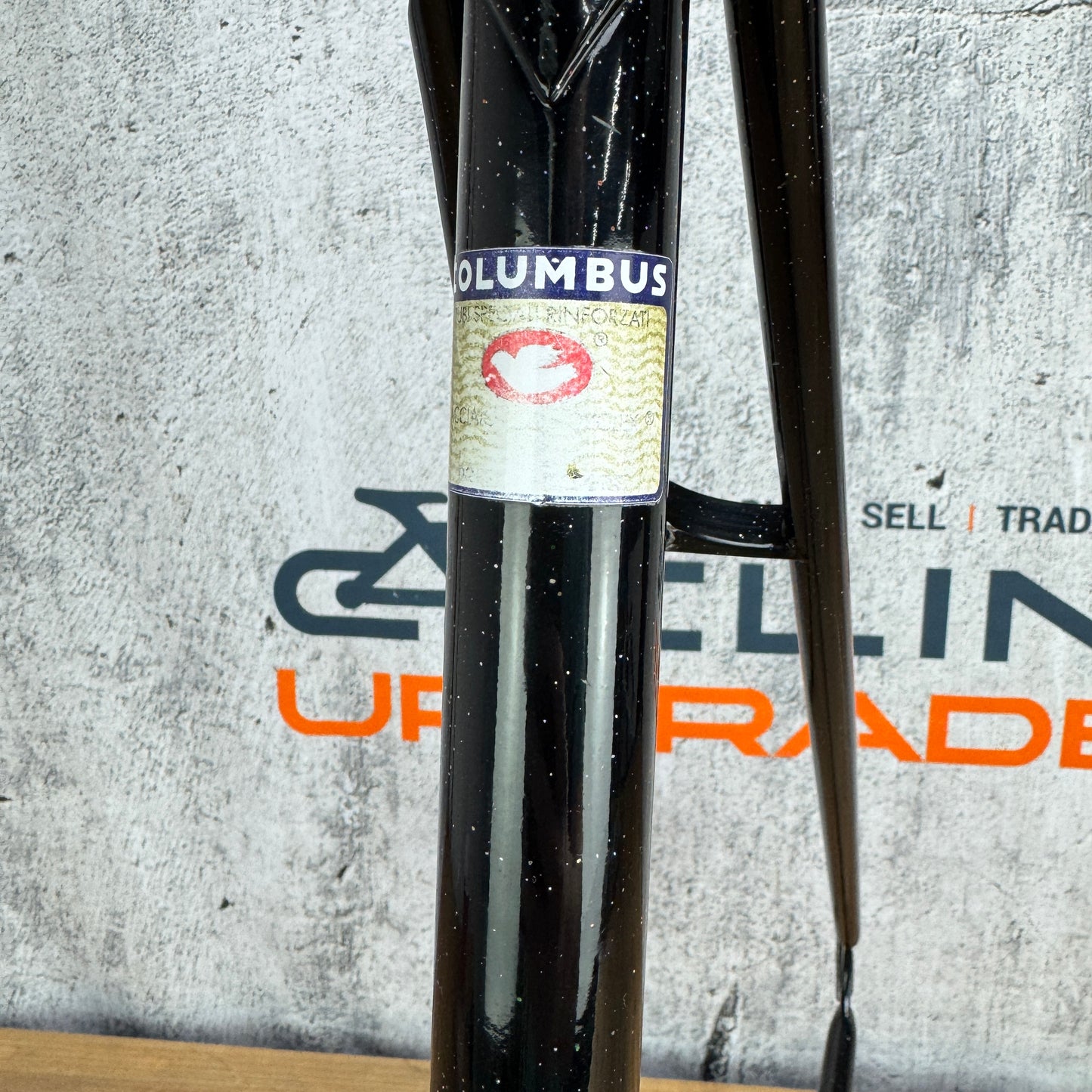 Tinno Cycles Columbus Acciaio 55x54.5cm Rim Brake Steel Frame Only 700c 2027g