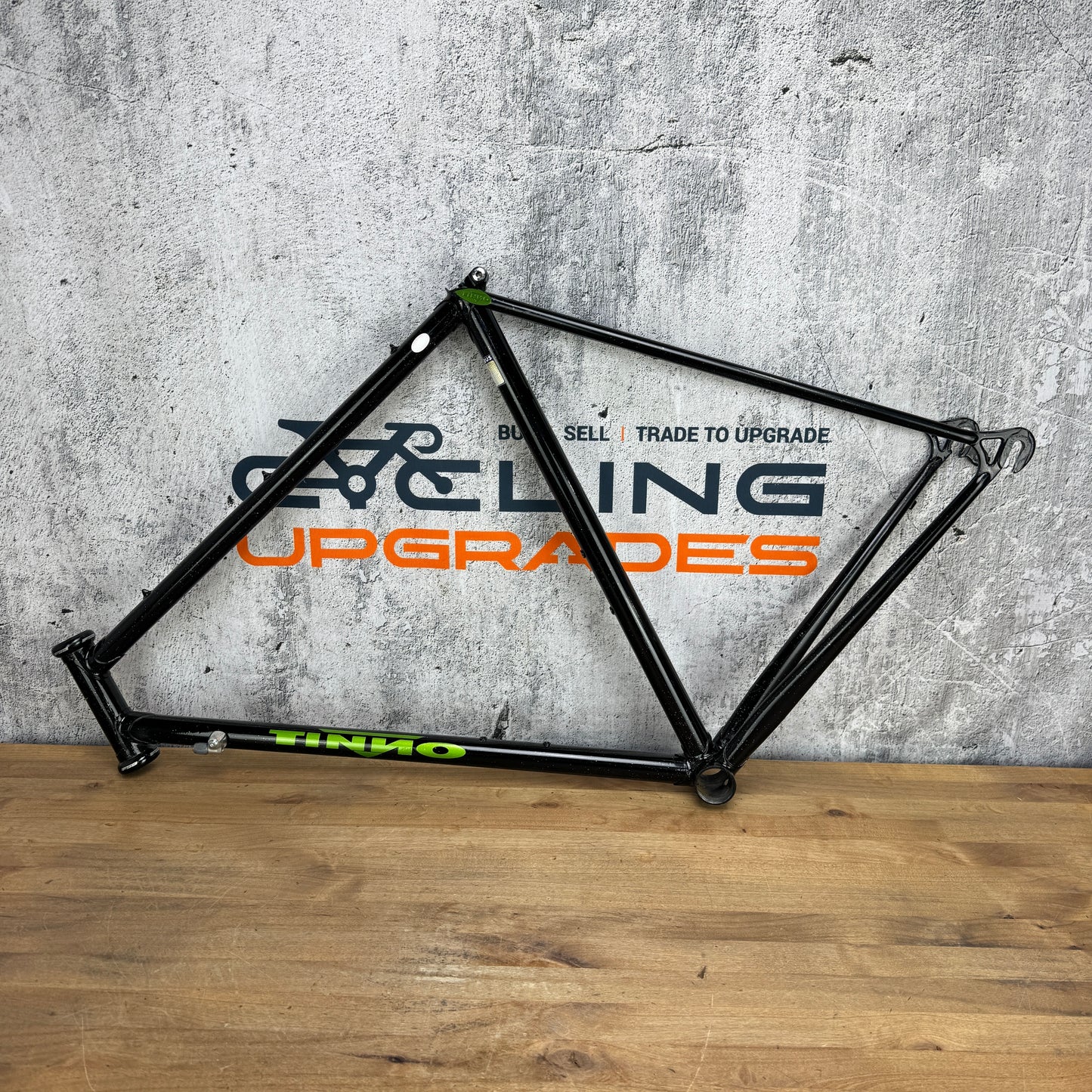 Tinno Cycles Columbus Acciaio 55x54.5cm Rim Brake Steel Frame Only 700c 2027g