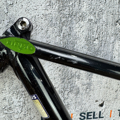 Tinno Cycles Columbus Acciaio 55x54.5cm Rim Brake Steel Frame Only 700c 2027g