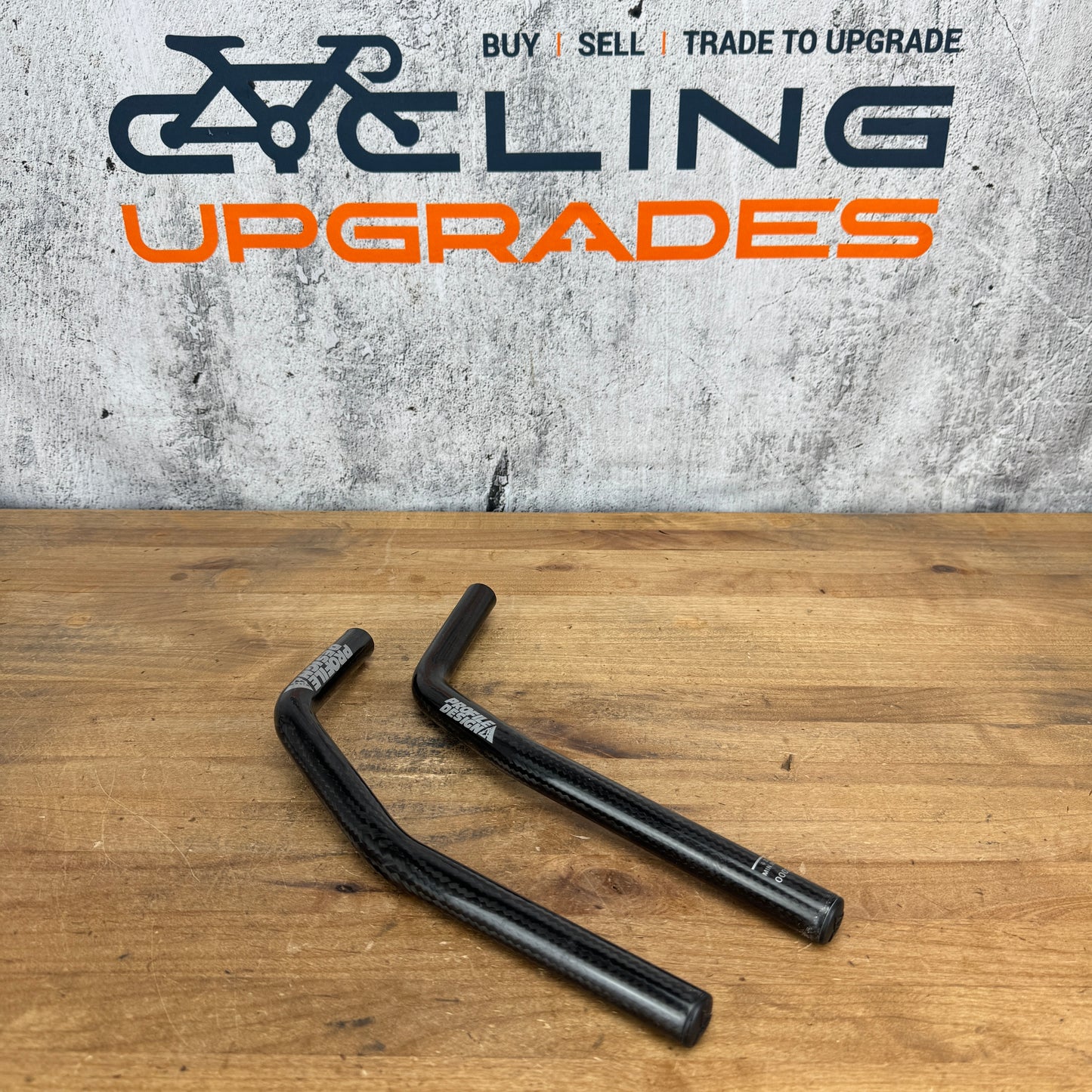 Profile Design Stryke TT/Triathlon Aero Extension Alloy/Carbon Handlebars 170g
