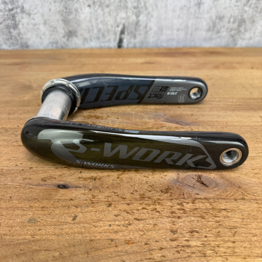 Light Use! Specialized S-Works Fact 11r Carbon 172.5mm BB30 Bike Crank Arms 346g