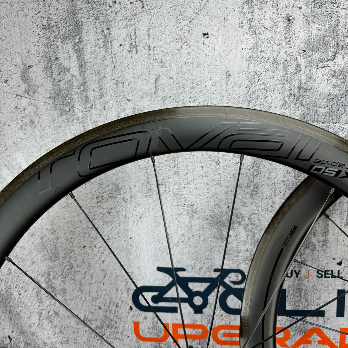 Low Mile! Roval Rapide CLX 50 Carbon Tubeless Wheelset Rim Brake Ceramicspeed