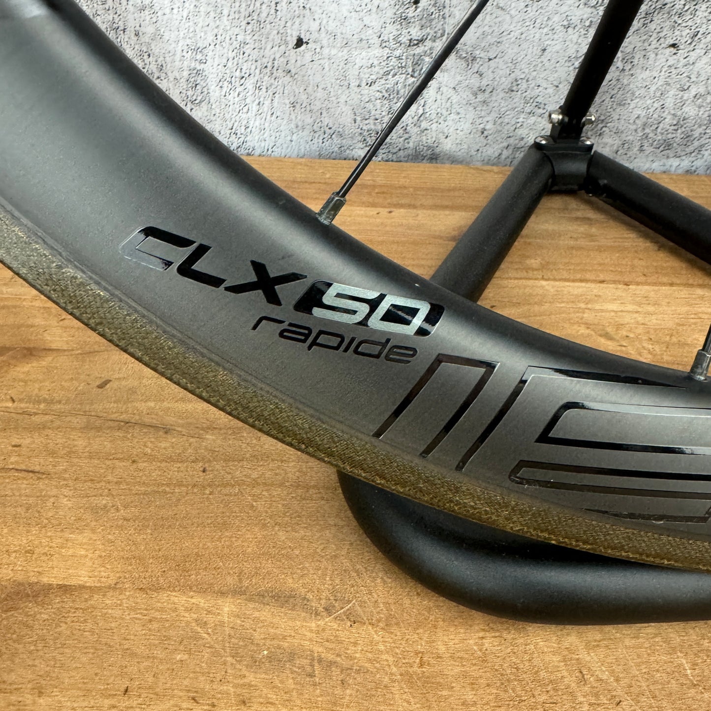Low Mile! Roval Rapide CLX 50 Carbon Tubeless Wheelset Rim Brake Ceramicspeed