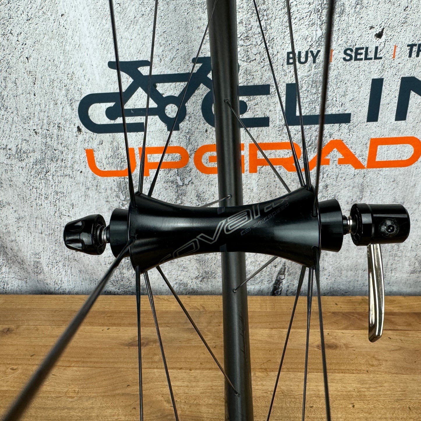 Low Mile! Roval Rapide CLX 50 Carbon Tubeless Wheelset Rim Brake Ceramicspeed