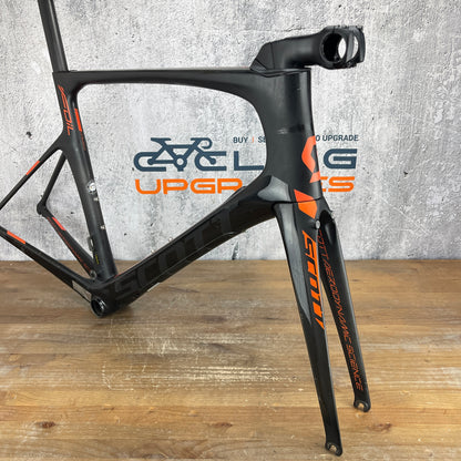 2016 Scott Foil Premium Carbon Large 56cm Rim Brake Frameset 700c 1885g