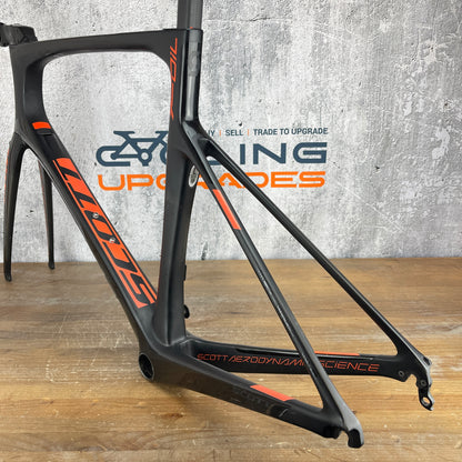 2016 Scott Foil Premium Carbon Large 56cm Rim Brake Frameset 700c 1885g