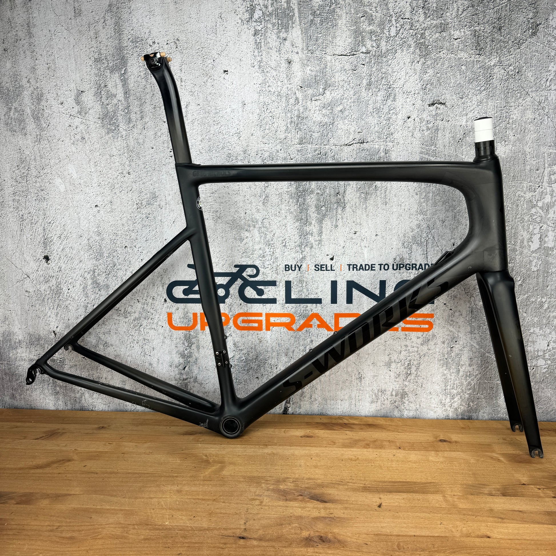 Specialized S-Works Tarmac SL6 61cm Carbon Rim Brake Frameset 700c 