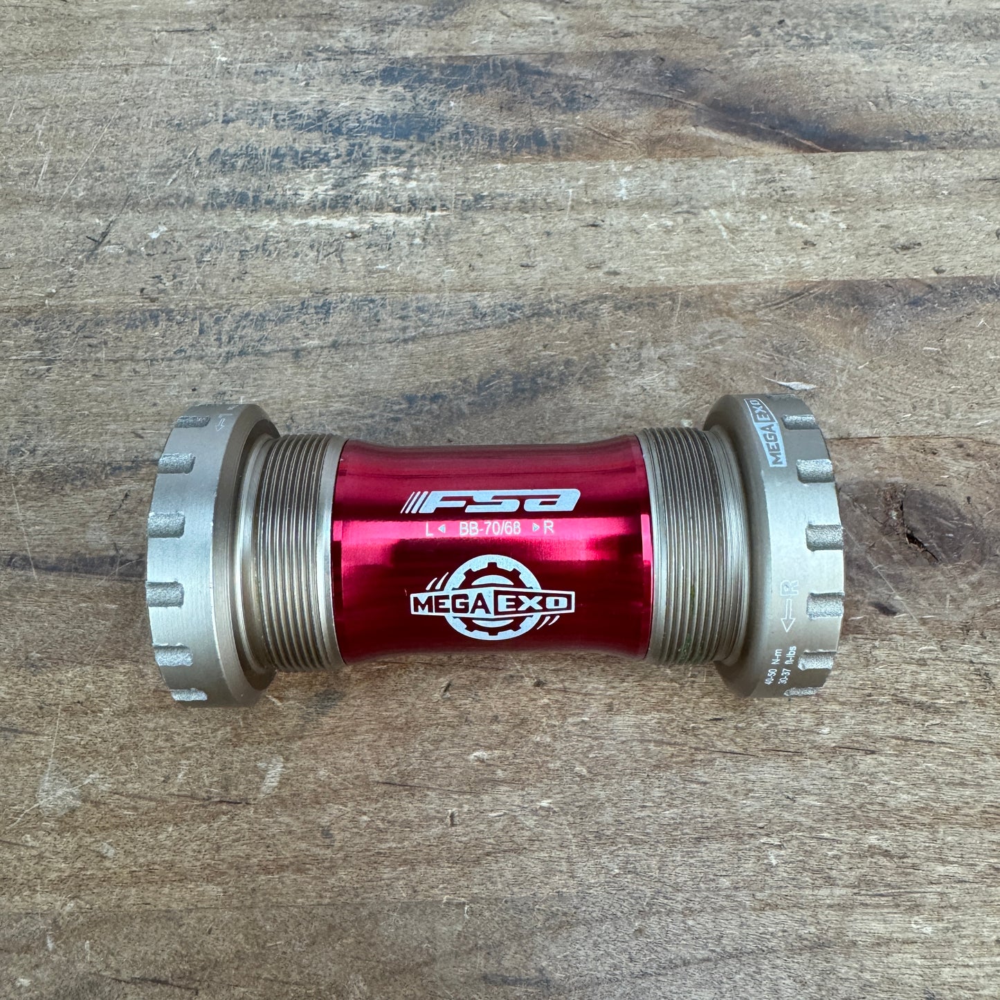 FSA Mega EXO BB70/68 for 24mm Spindle Bike Bottom Bracket 99g