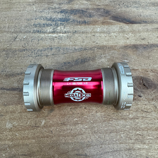 FSA Mega EXO BB70/68 for 24mm Spindle Bike Bottom Bracket 99g