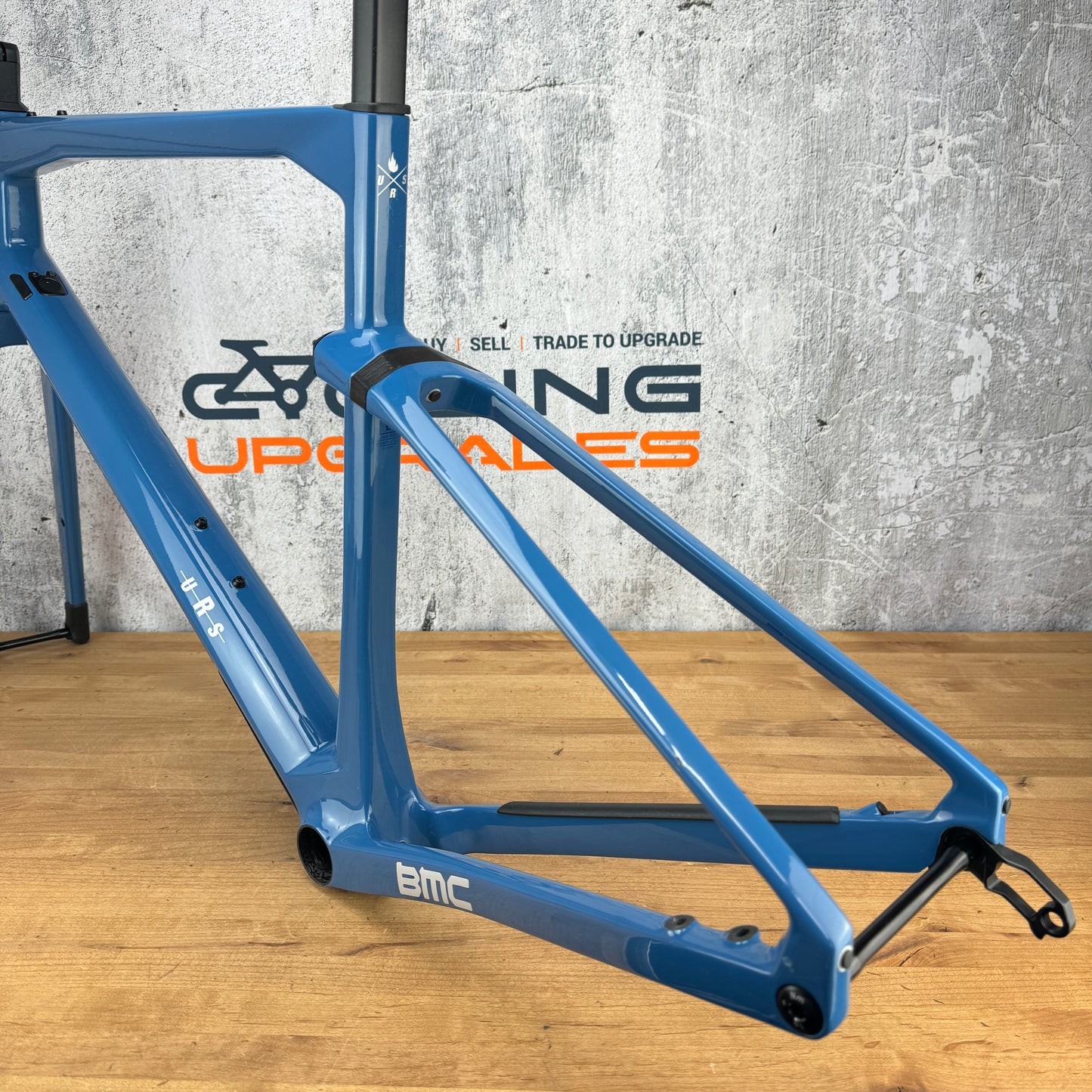 Low Mile! 2020 BMC URS Large Carbon Gravel Disc Brake Frameset 700c 2579g