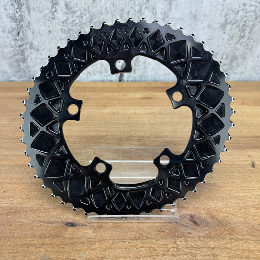 Light Use! Absolute Black Premium Oval 50t 110BCD 5-Bolt Outer Bike Chainring