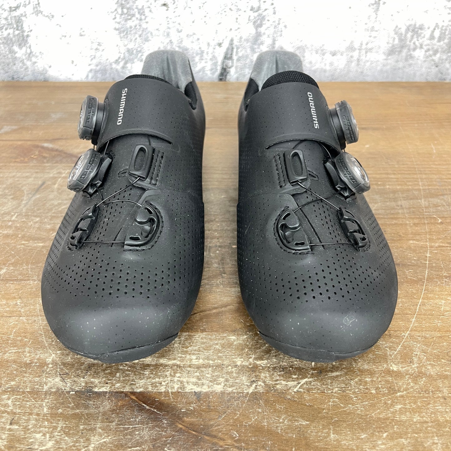 Light Use! Shimano SH-RC901 Wide EU 40 US 6.7 Black Cycling Shoes Cleats 485g