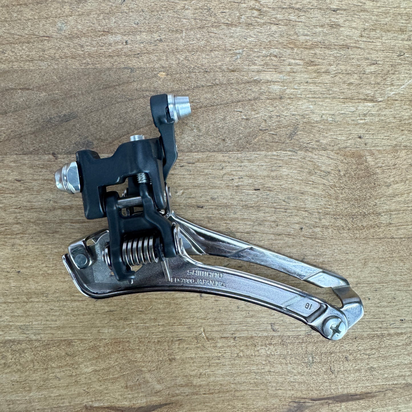 Light Use! Shimano Dura Ace FD-7900 10-Speed Braze-On Bike Front Derailleur 64g