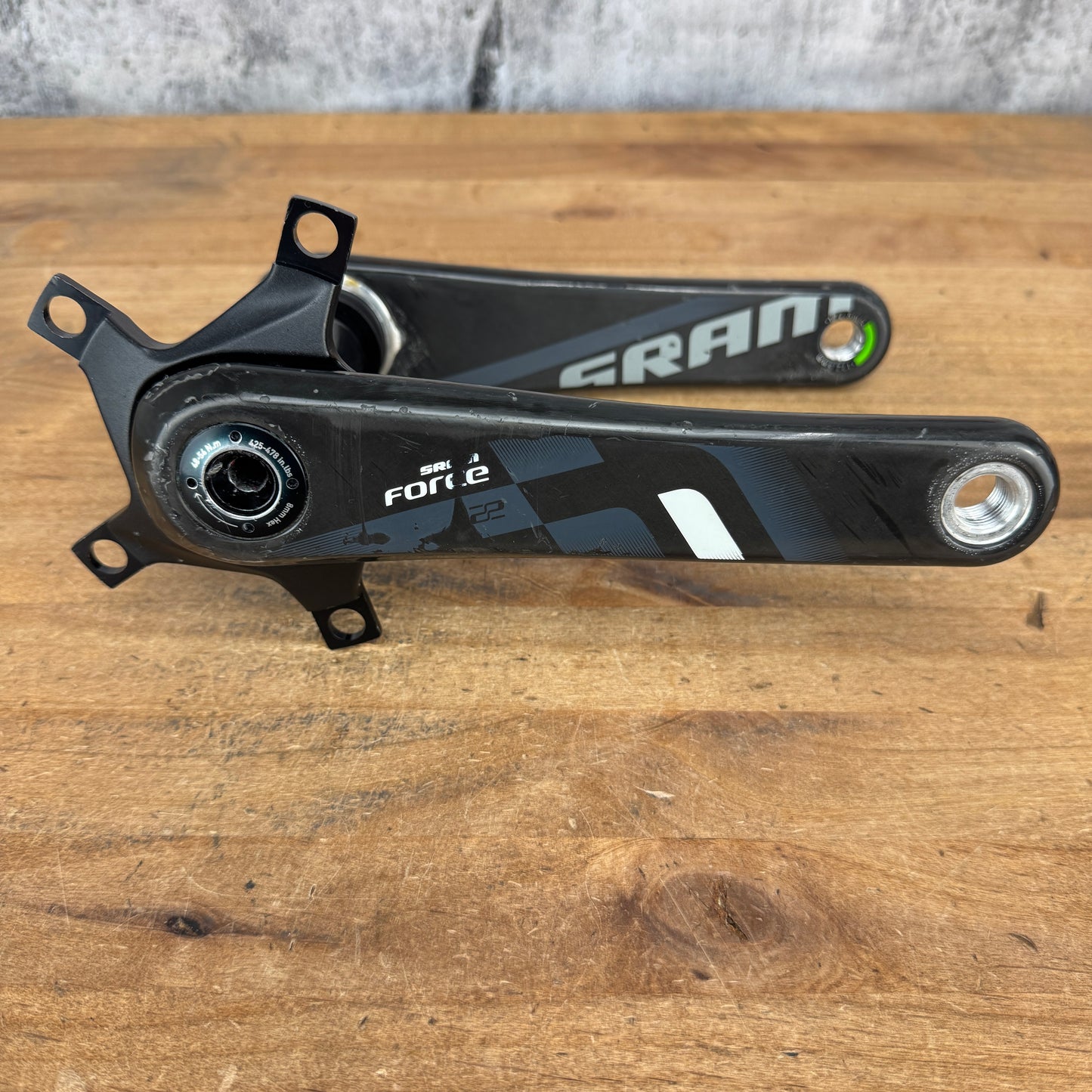 SRAM Force AXS D1 172.5mm Carbon 110mm BCD 5-Bolt 30mm Spindle Crank Arms 510g