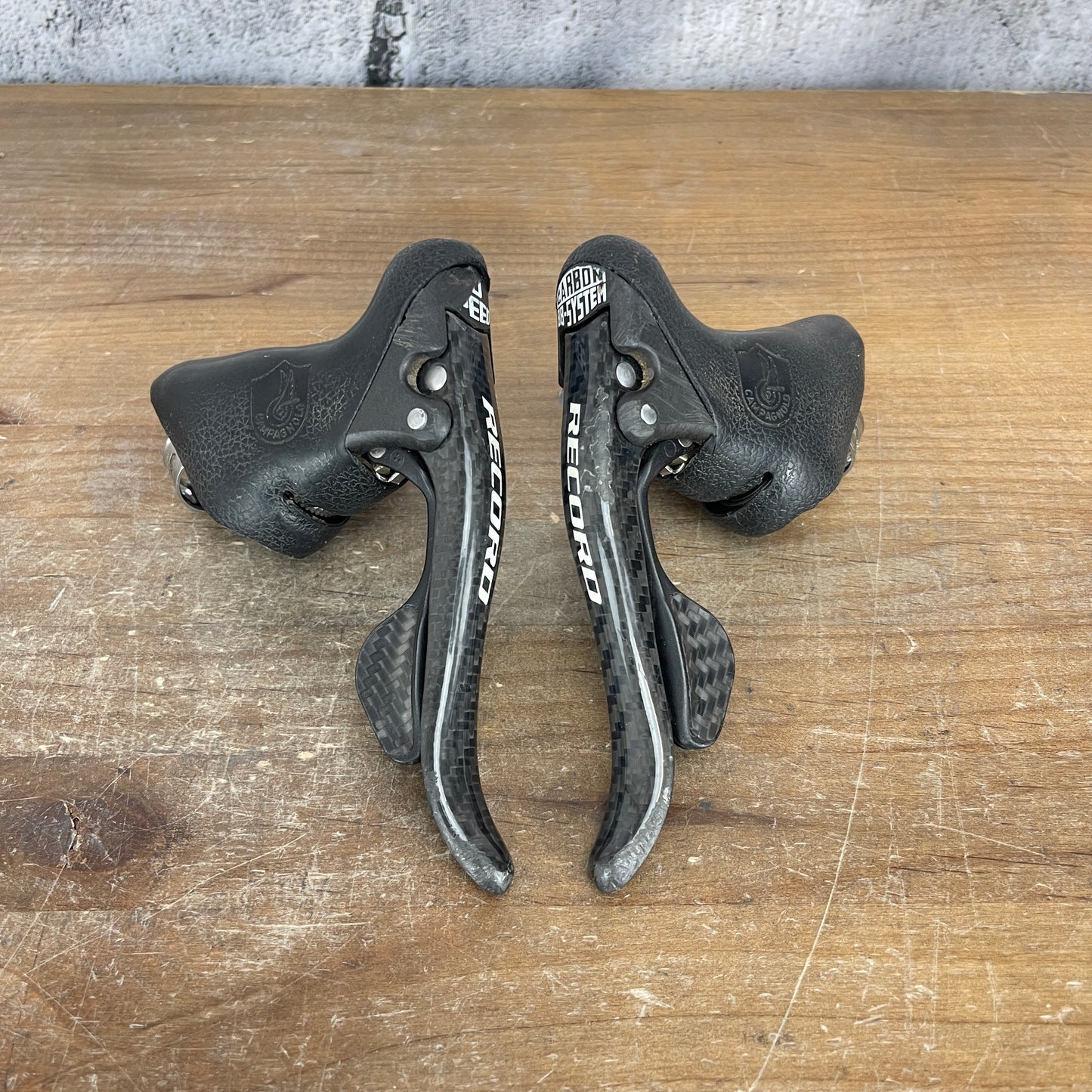 Campagnolo Record 10-Speed Mechanical Rim Brake Road Bike Shifters Brake Levers