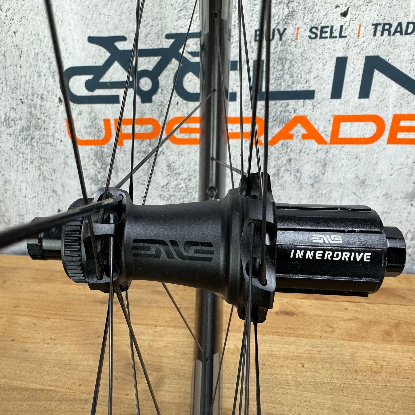 Mint! 2025 Enve SES 4.5 Innerdrive Carbon Tubeless Hookless Disc Wheelset 1504g