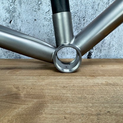 Fresh Refinish! 2015 No. 22 Reactor 52cm Rim Brake Carbon Titanium Frameset Enve Fork