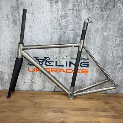 Fresh Refinish! 2015 No. 22 Reactor 52cm Rim Brake Carbon Titanium Frameset Enve Fork