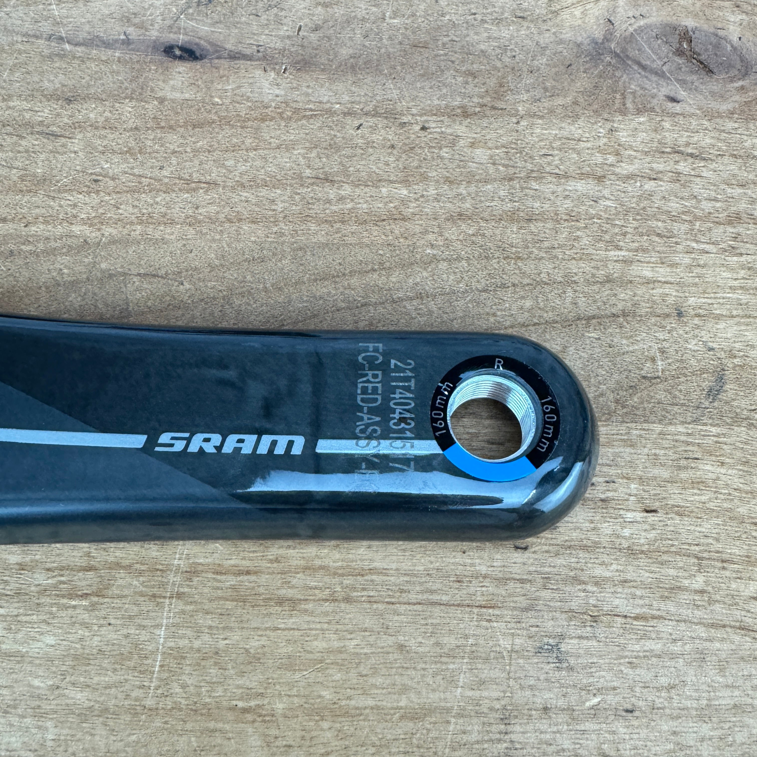 New! 2024 SRAM Red AXS E1 160mm DUB 29mm Carbon Crankset