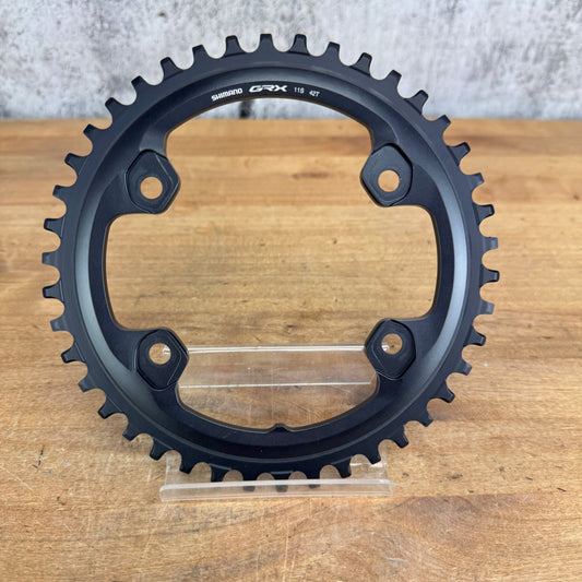 New Takeoff! Shimano GRX 42t 1x 11-Speed 4-Bolt Gravel Bike Chainring 95g