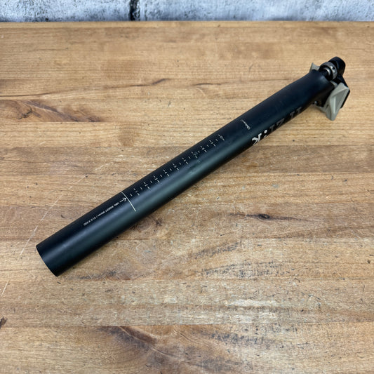 Low Mile! Fizik Cyrano Alloy 31.6 x 330mm 15mm Setback Bike Seatpost 283g