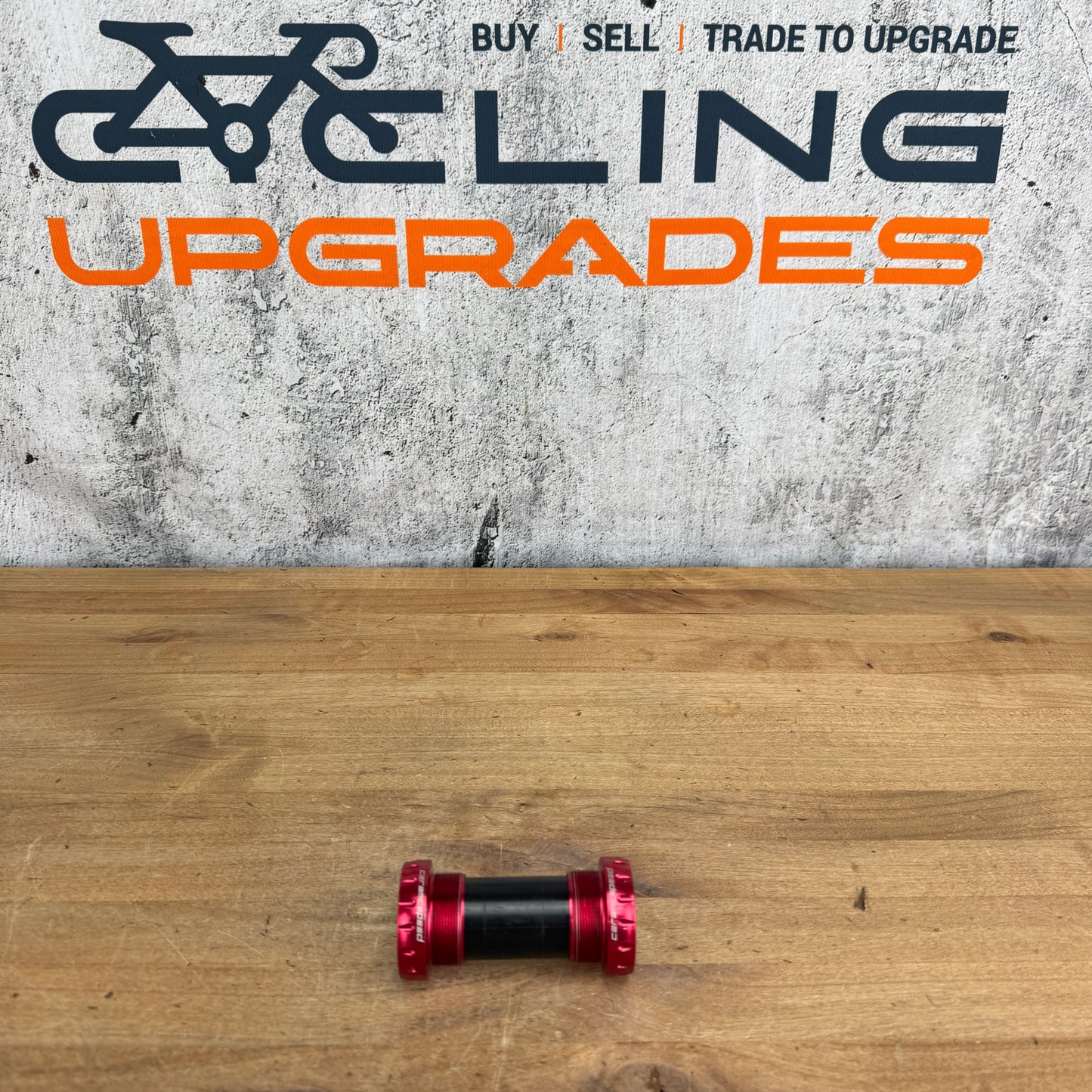 Ceramicspeed BSA English Threaded for Shimano 24mm Red Bike Bottom Bracket 92g