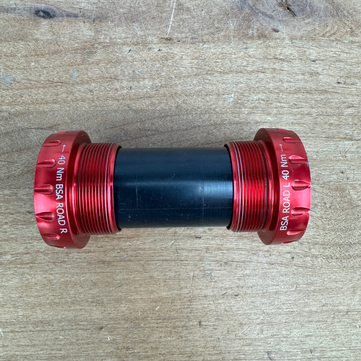 Ceramicspeed BSA English Threaded for Shimano 24mm Red Bike Bottom Bracket 92g