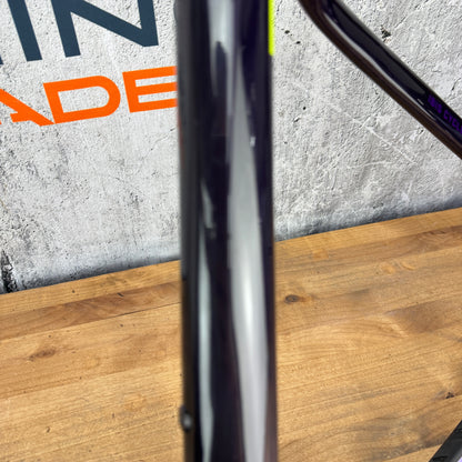 Ibis DV9 Carbon Boost 29" X-Large Purple Crush Hardtail MTB Frameset 1497g