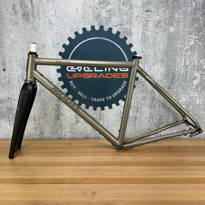 2020 Moots Routt RSL 54cm Titanium Disc Gravel Frameset 700c Chris King 2247g