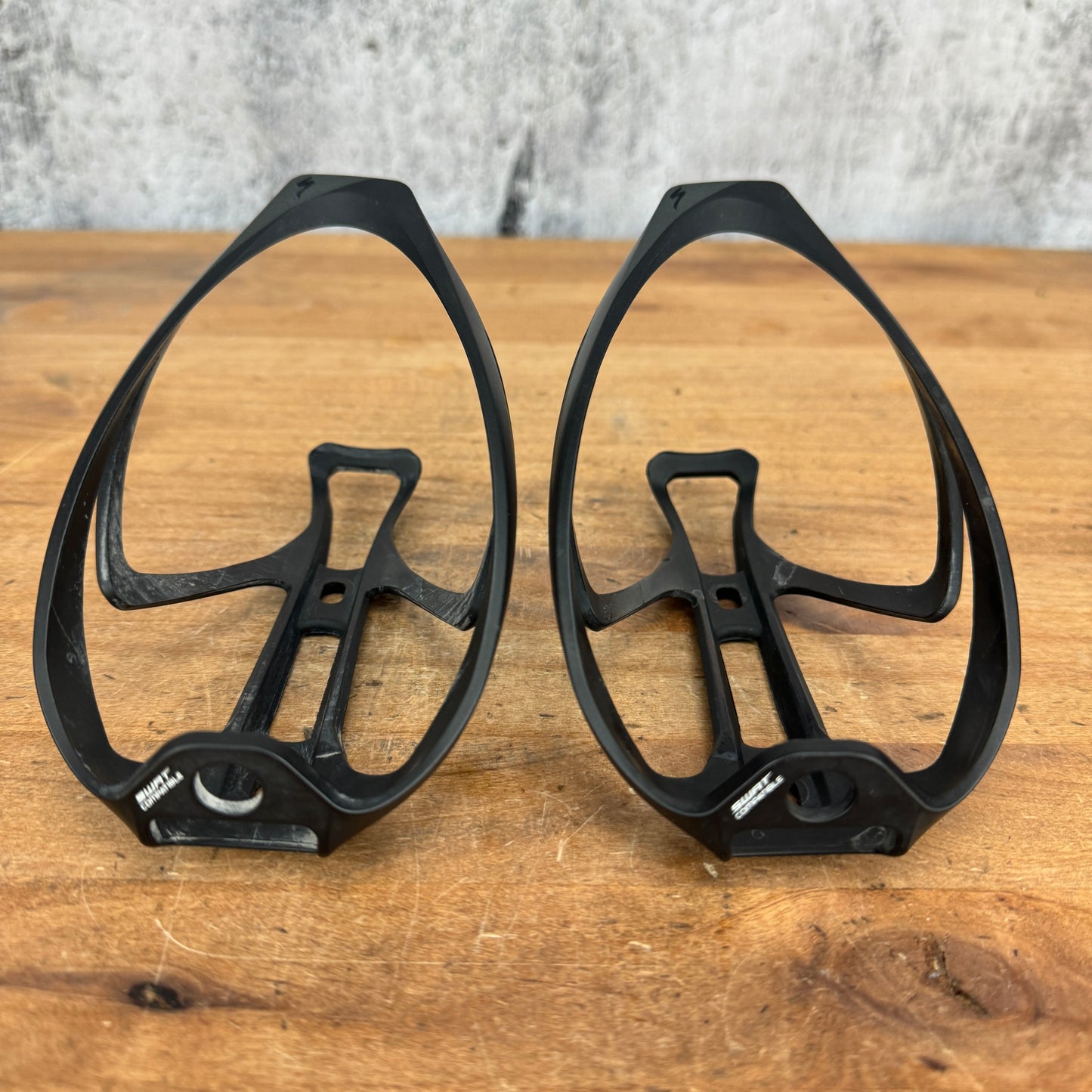 Specialized SWAT Compatible Black Composite Bike Water Bottle Cages 66g