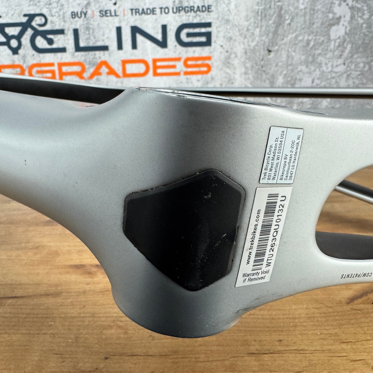 2023 Trek Madone SLR Gen 7 58cm Carbon Disc Frameset 700c Quicksilver 2403g