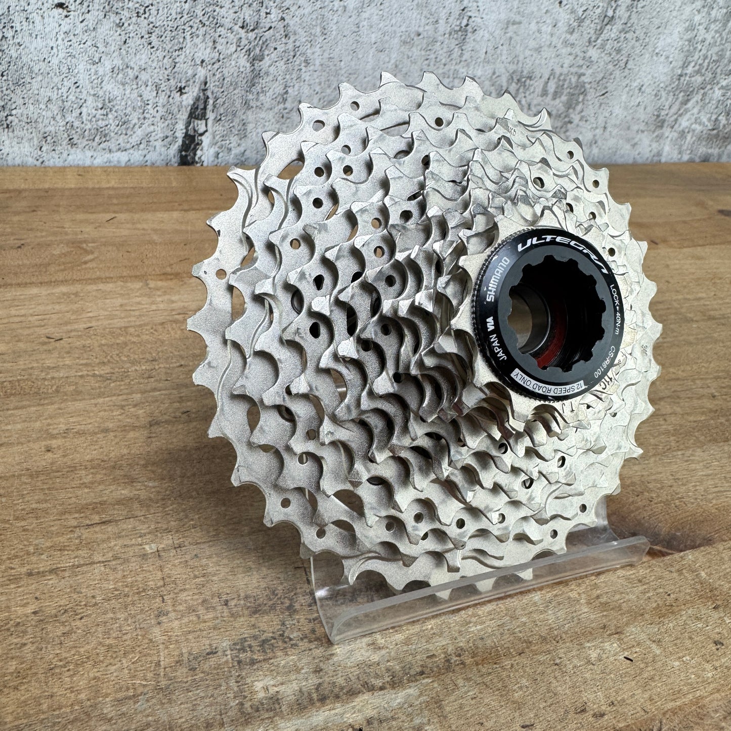 Low Mile! Shimano Ultegra CS-R8100 11-34t 12-Speed "Light Wear" Cassette 340g