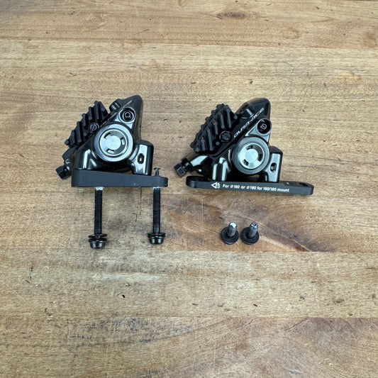 Low Mile Shimano Dura-Ace BR-R9270 Flat-Mount Hydraulic Disc Brake Calipers 263g