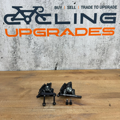 Low Mile Shimano Dura-Ace BR-R9270 Flat-Mount Hydraulic Disc Brake Calipers 263g