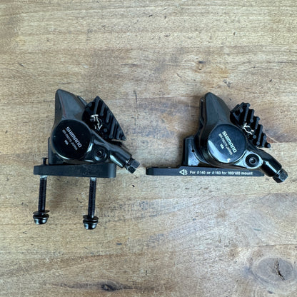 Low Mile Shimano Dura-Ace BR-R9270 Flat-Mount Hydraulic Disc Brake Calipers 263g