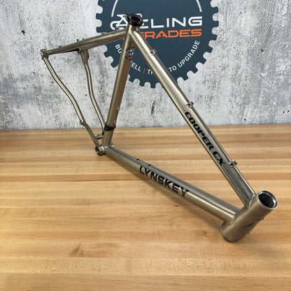 Lynskey Cooper CX Medium/Large Titanium Disc Gravel Frameset 700c 1985g