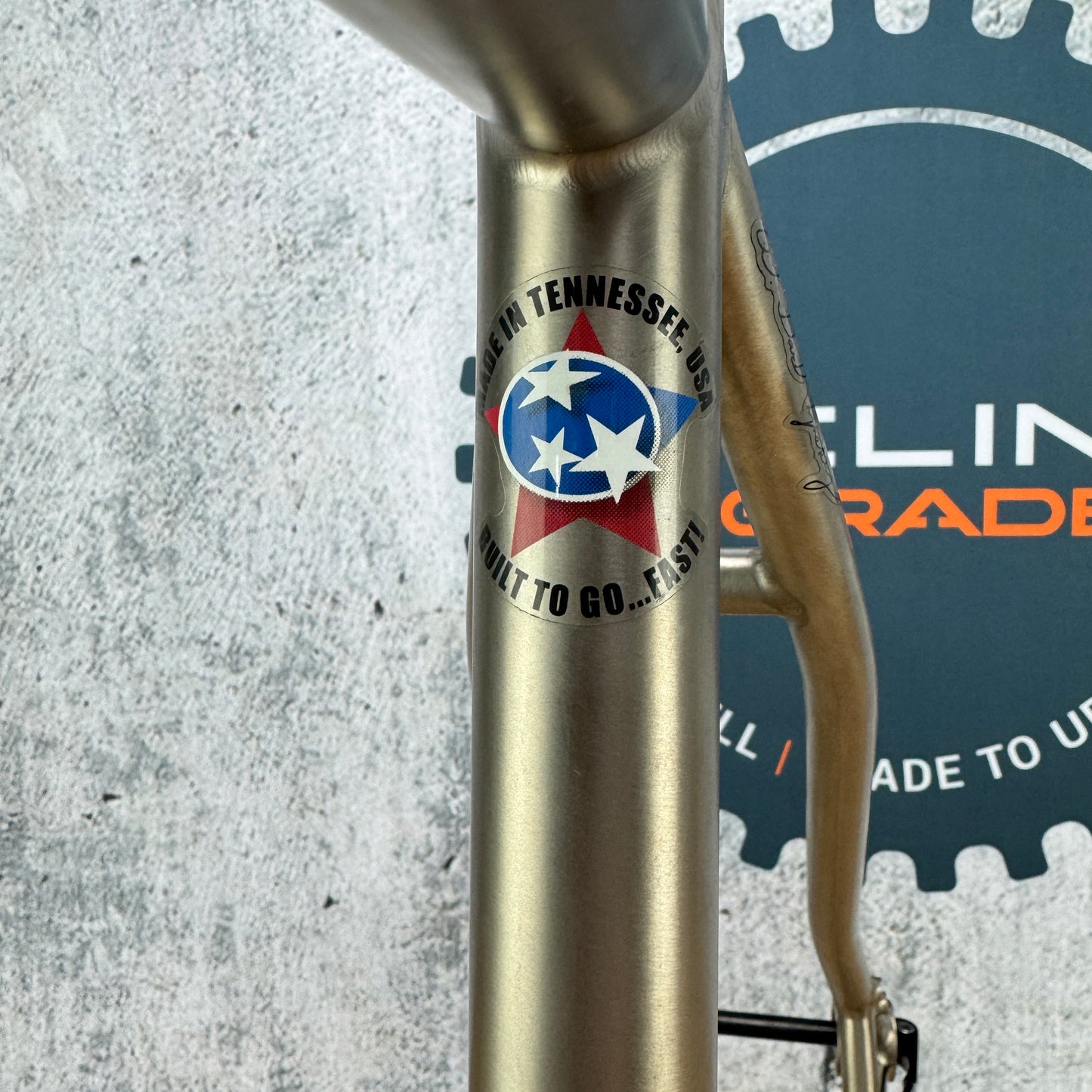 Lynskey Cooper CX Medium/Large Titanium Disc Gravel Frameset 700c 1985g