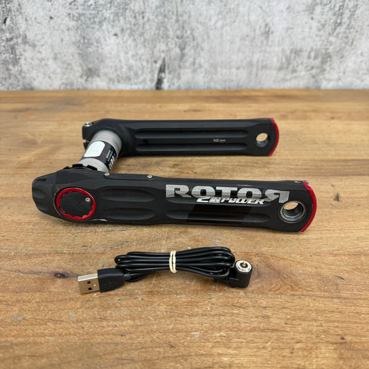 Rotor 2 In-Power 165mm 30mm Spindle Power Meter Bike Crankset 602g
