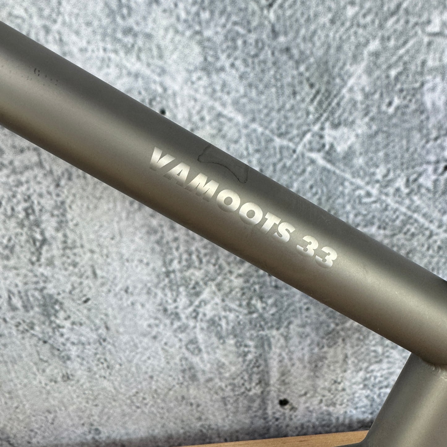 Low Mile! 2025 Moots Vamoots 33 58cm Carbon Disc Brake Frameset 700c 1717g