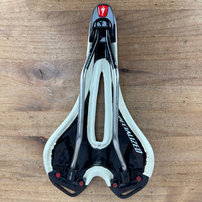 Specialized Toupe RBX Expert 7x7mm Titanium Rails 143mm White Saddle 212g