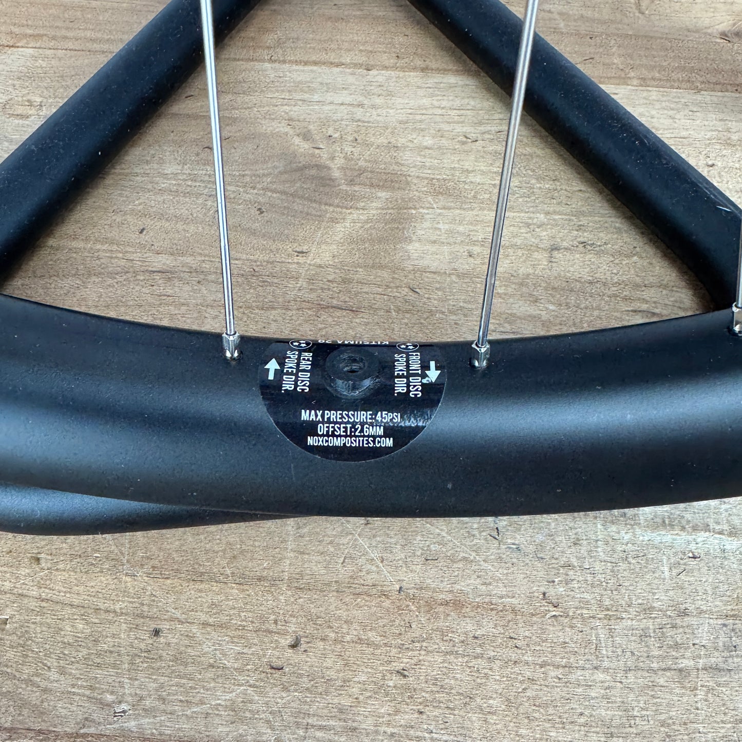 NOX Composites Kitsuma 36i Carbon Tubeless MTB Enduro Disc Wheelset 29" 2065g