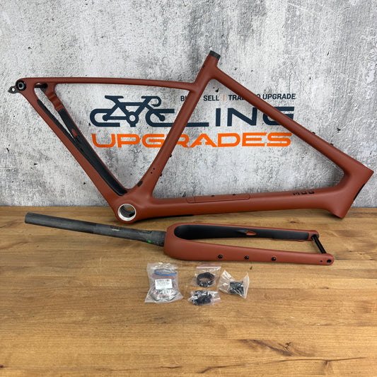 New! 2025 Enve MOG 56cm Carbon Gravel Disc Brake Frameset 700c Terracotta