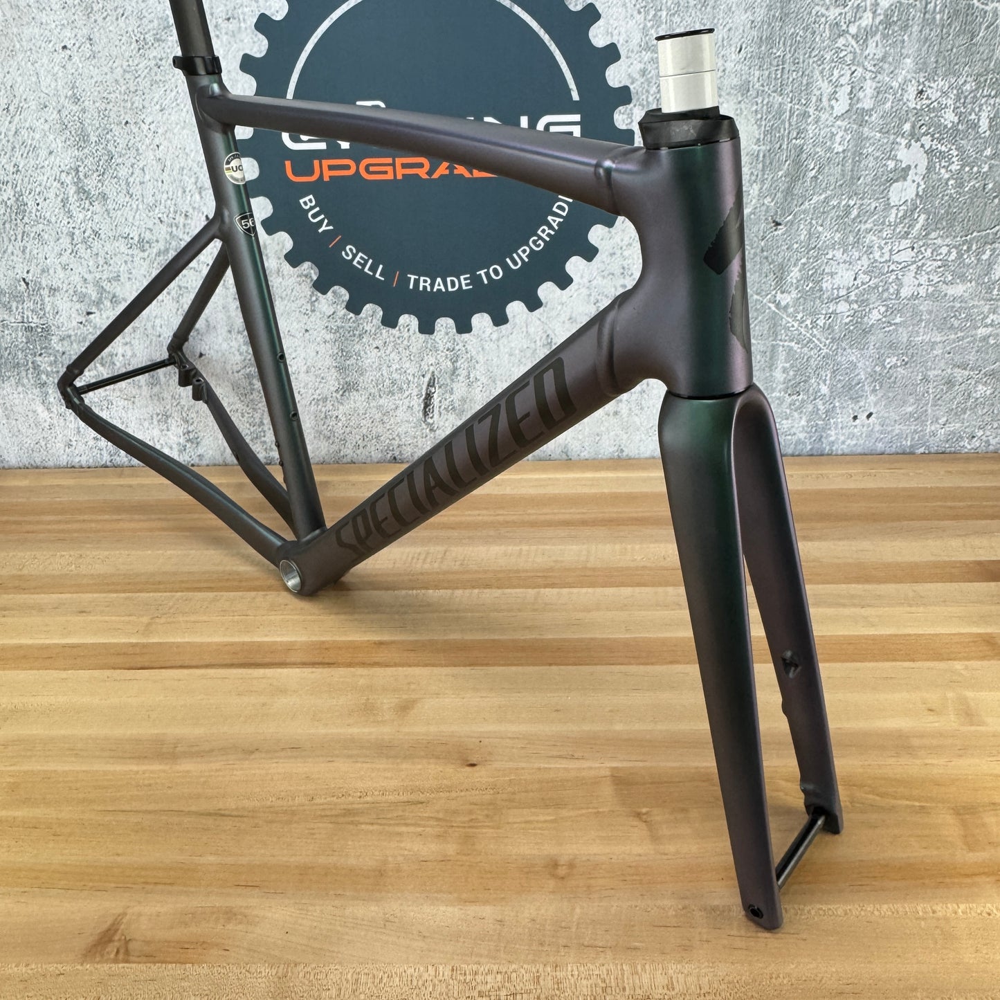 2022 Specialized Allez Sprint D'Aluisio 56cm Alloy Disc Frameset 700c 2313g
