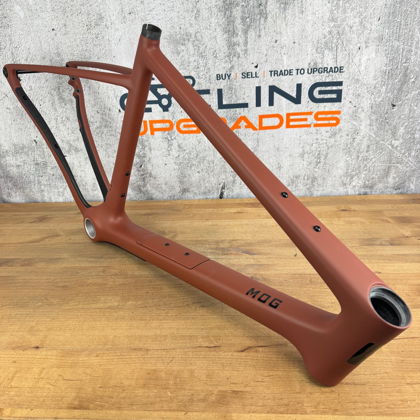 New! 2025 Enve MOG 56cm Carbon Gravel Disc Brake Frameset 700c Terracotta