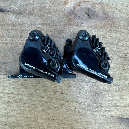 Shimano Dura Ace BR-R9170 Flat-Mount Hydraulic Disc Brake Calipers 248g