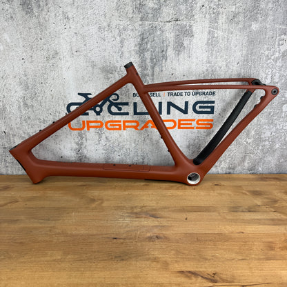New! 2025 Enve MOG 56cm Carbon Gravel Disc Brake Frameset 700c Terracotta